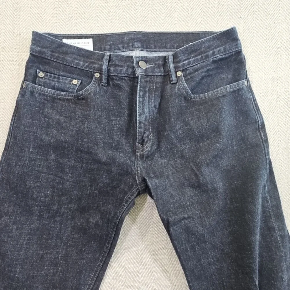 Banana Republic Jeans‎ Men's 31W 30L Dark Wash Straight Leg Classic Fit EUC LN